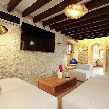 Rustic House Recently Renovated With Views To The Mountains By Renthousing Pollença